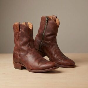 Tecovas Rich Brown Western Boots - Used